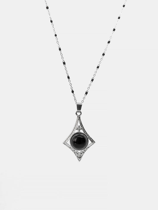 Veloria Obsidian Necklace