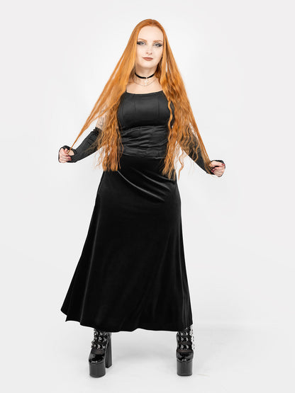 Conjure Velvet Corset Top