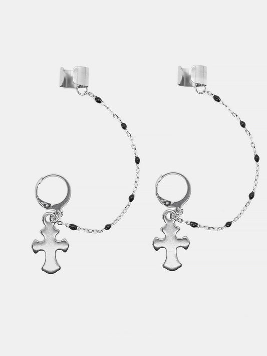 Distress Ear Cuff Earrings