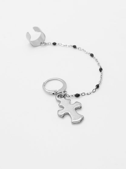 Distress Ear Cuff Earrings