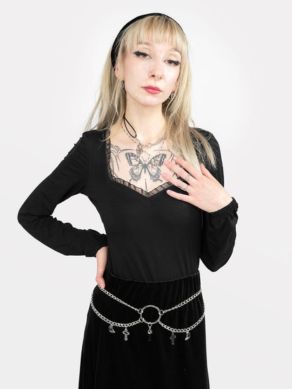 Freya Frill Top