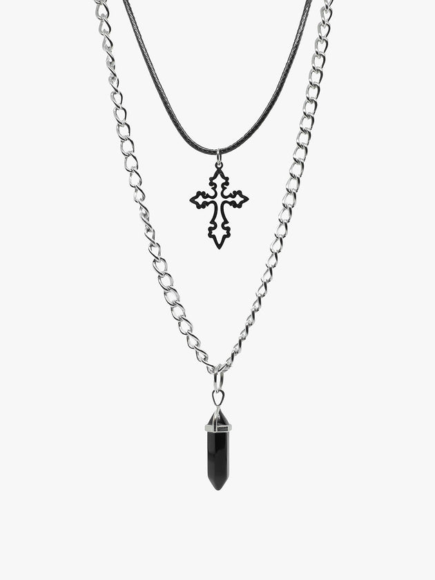 Nero Obsidian Set Of Necklaces