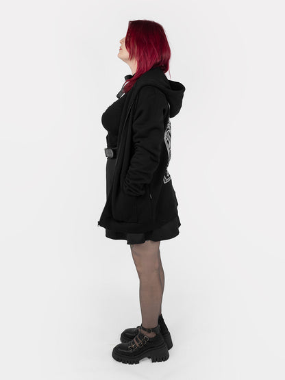 The Lovers Zipped Hoodie