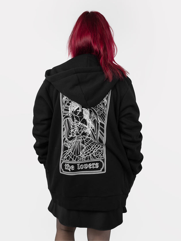 The Lovers Zipped Hoodie