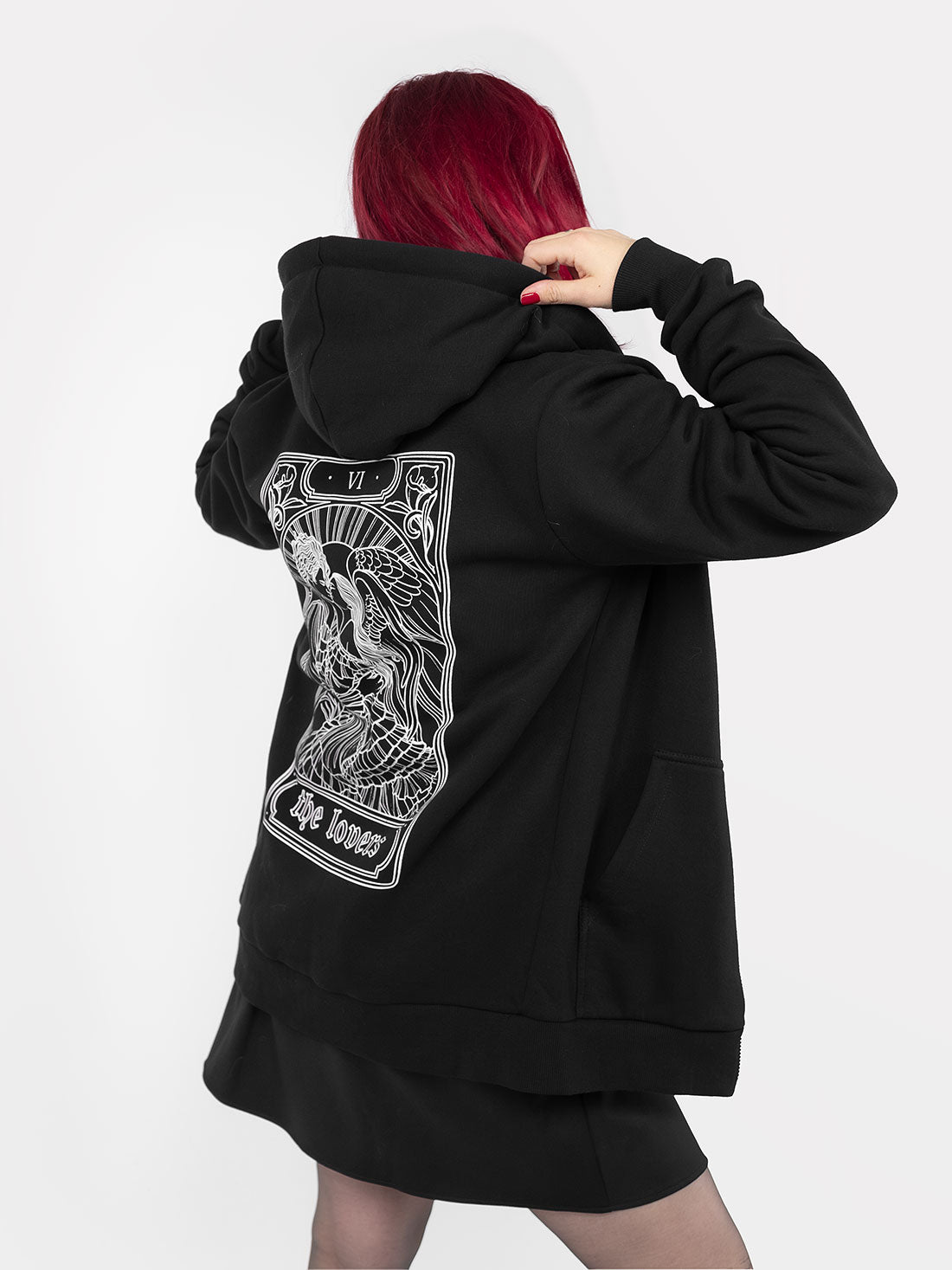 The Lovers Zipped Hoodie