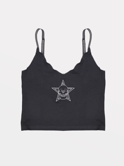 Shadow Skull Crop Top