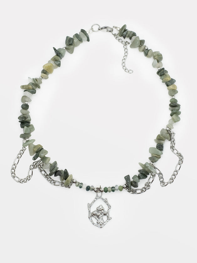 Alchemist Mushroom Gemstone Choker