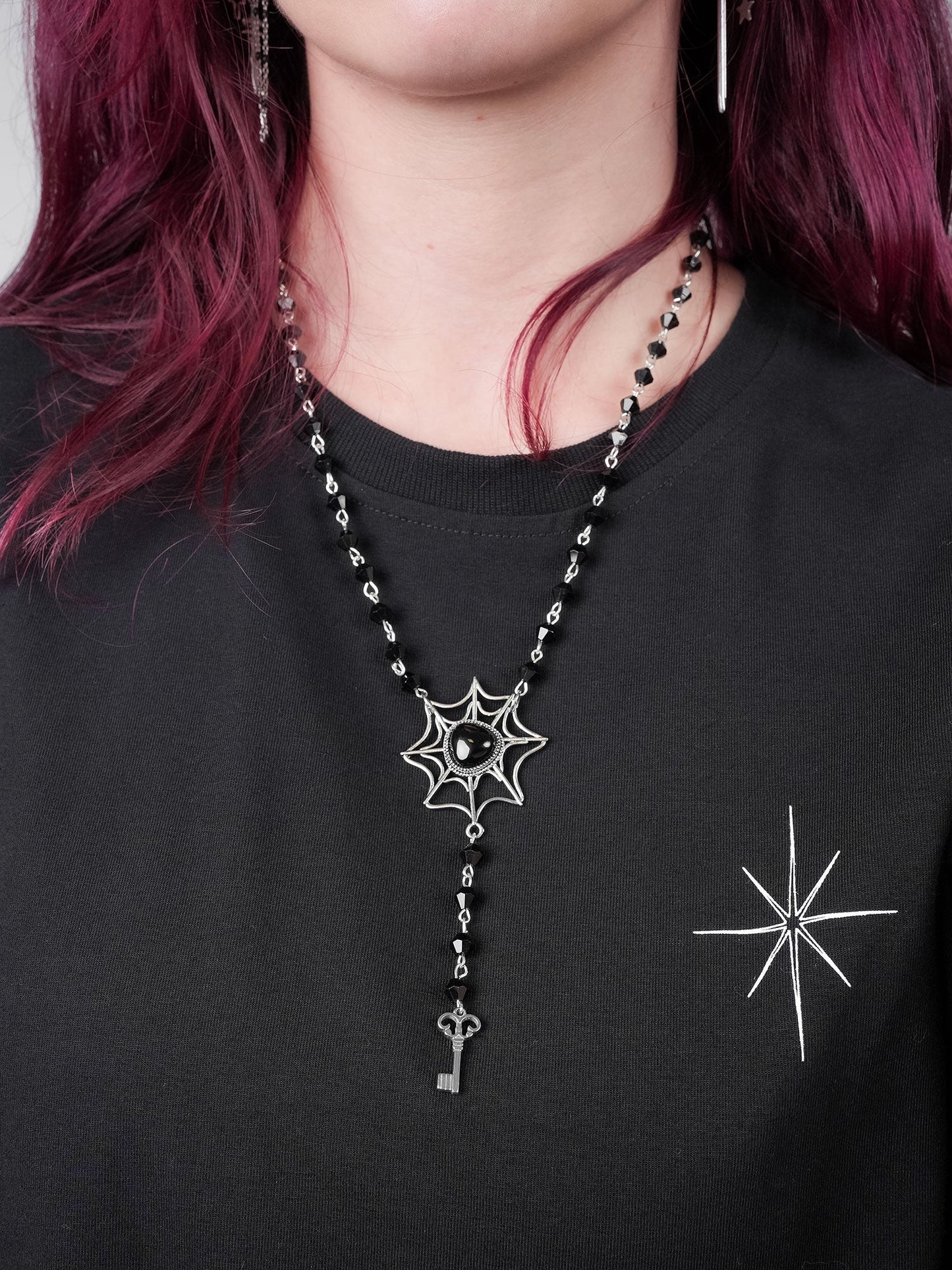 Demonology Obsidian Necklace