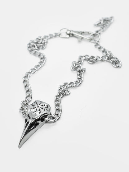 Worship Crow Necklace