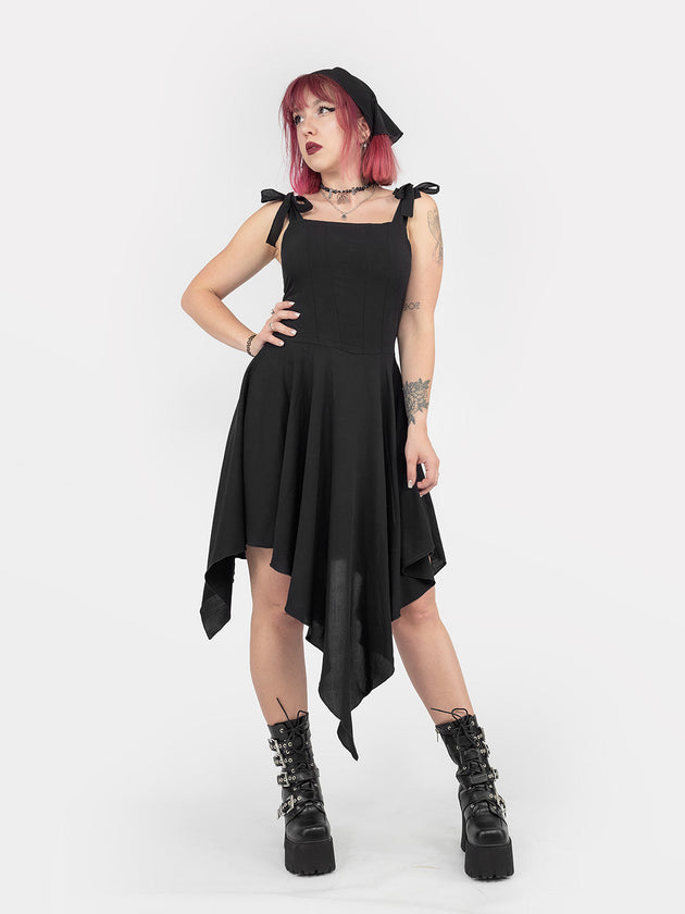 Sabbia Asymmetric Corset Dress