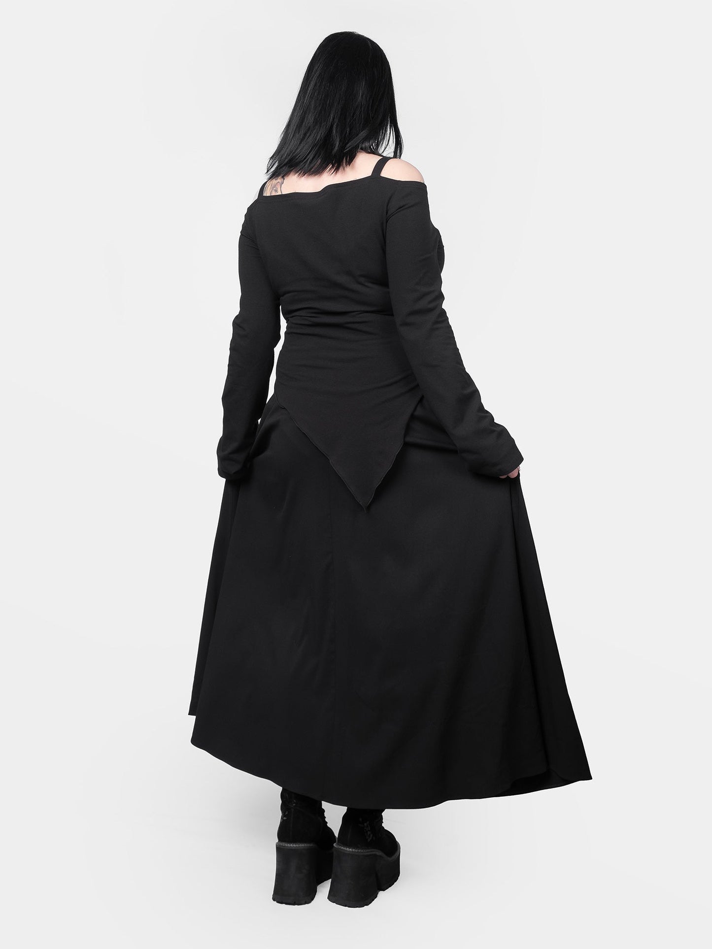 Avril Asymmetrical Off-Shoulder Top