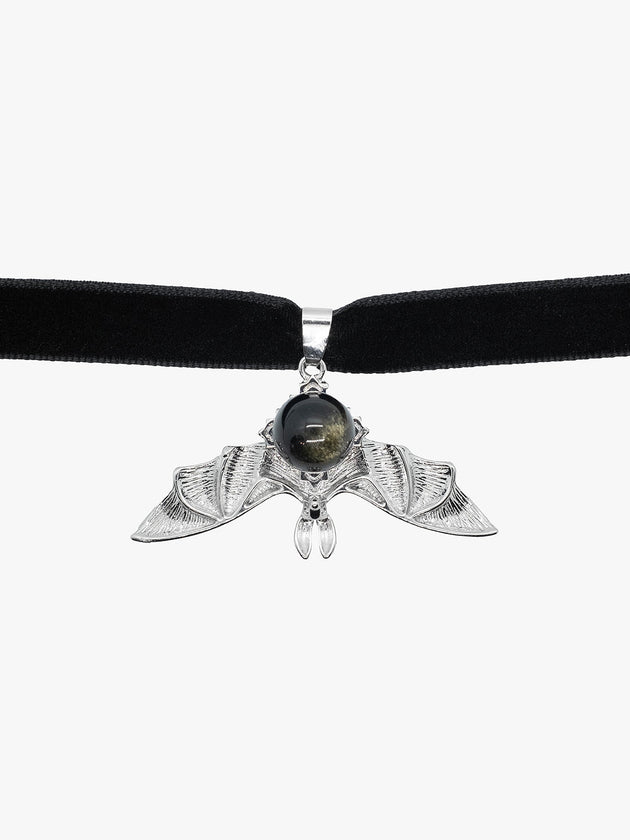 Nocturne Collar with Golden Sheen Obsidian