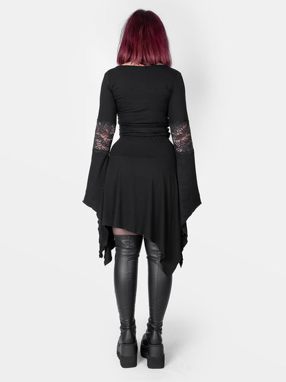 Morgana Lace Wide Sleeve Blouse