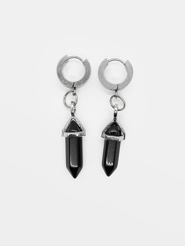 Catacombs Obsidian Earrings