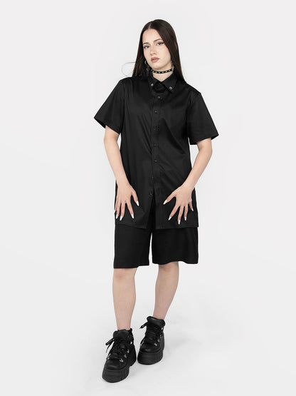 Damnation Cross Black Shirt
