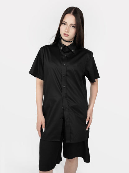 Damnation Cross Black Shirt