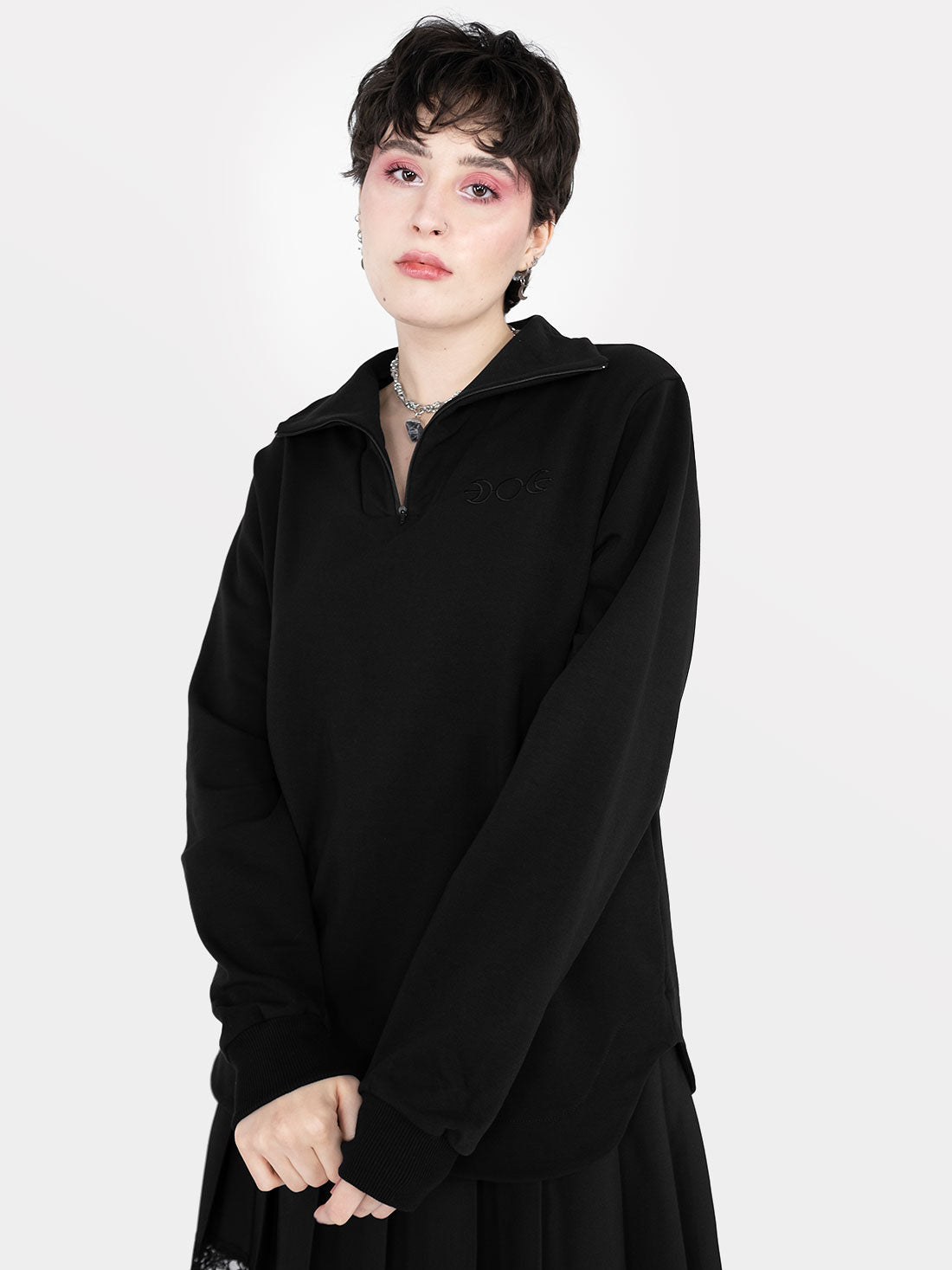 Sabbath Mock Neck Sweatshirt