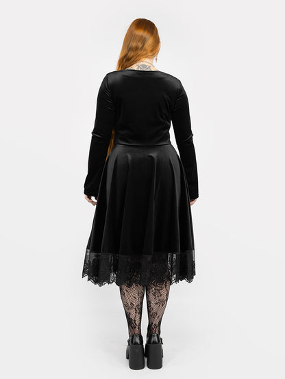 Nyx Velvet Longsleeve Dress