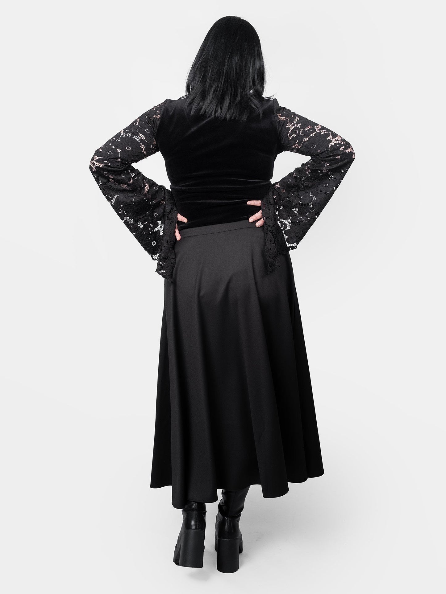 Beatrice Button Up Maxi Skirt