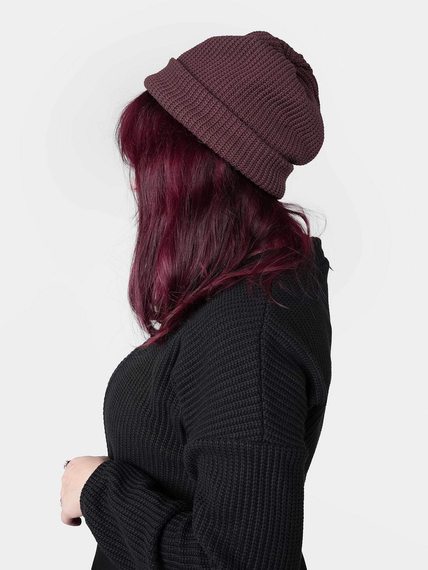 Brown Knitted Beanie