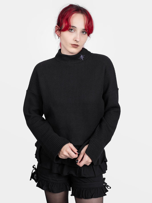 Astrid Cropped Turtleneck