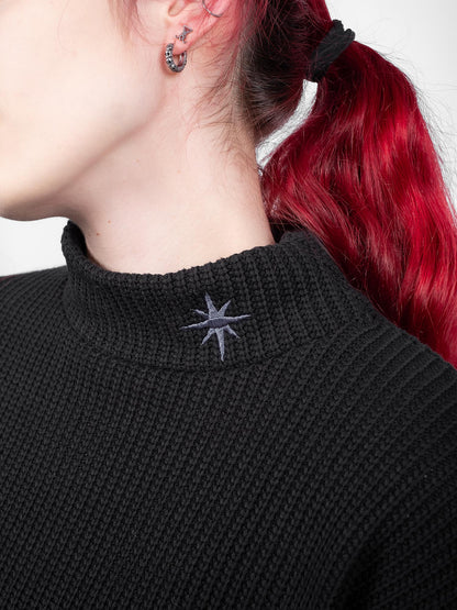 Astrid Cropped Turtleneck