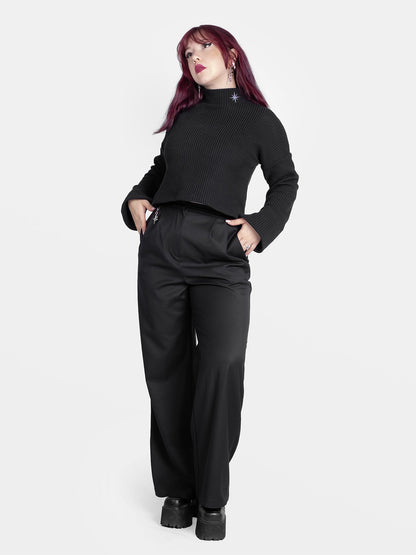 Astrid Cropped Turtleneck