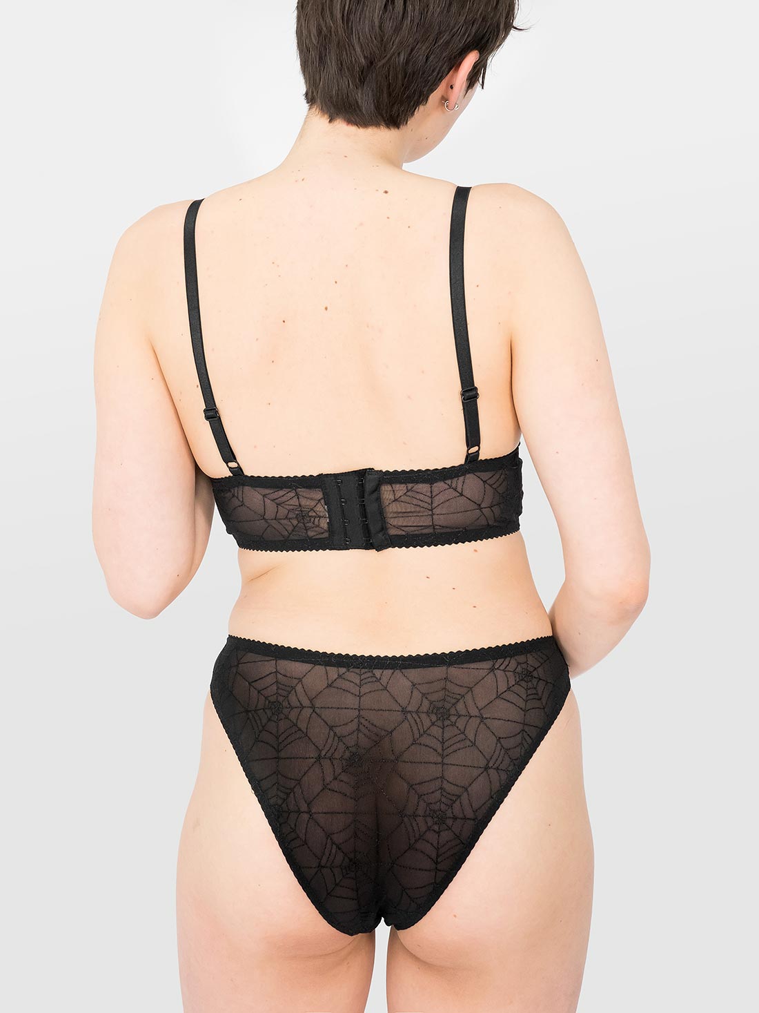 Salem Low Rise Cobweb Panties