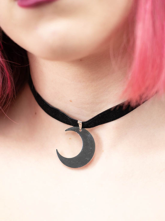 Astral Crescent Moon Collar