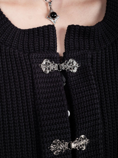 Mazzie Silver Clasp Cardigan
