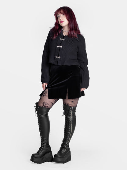 Mazzie Silver Clasp Cardigan