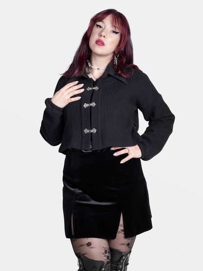 Mazzie Silver Clasp Cardigan