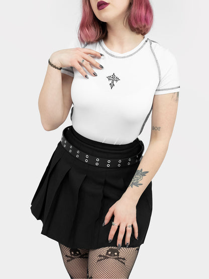 Holy Embroidery Baby top