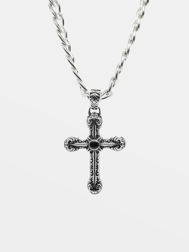 Crucifix Long Cross Necklace