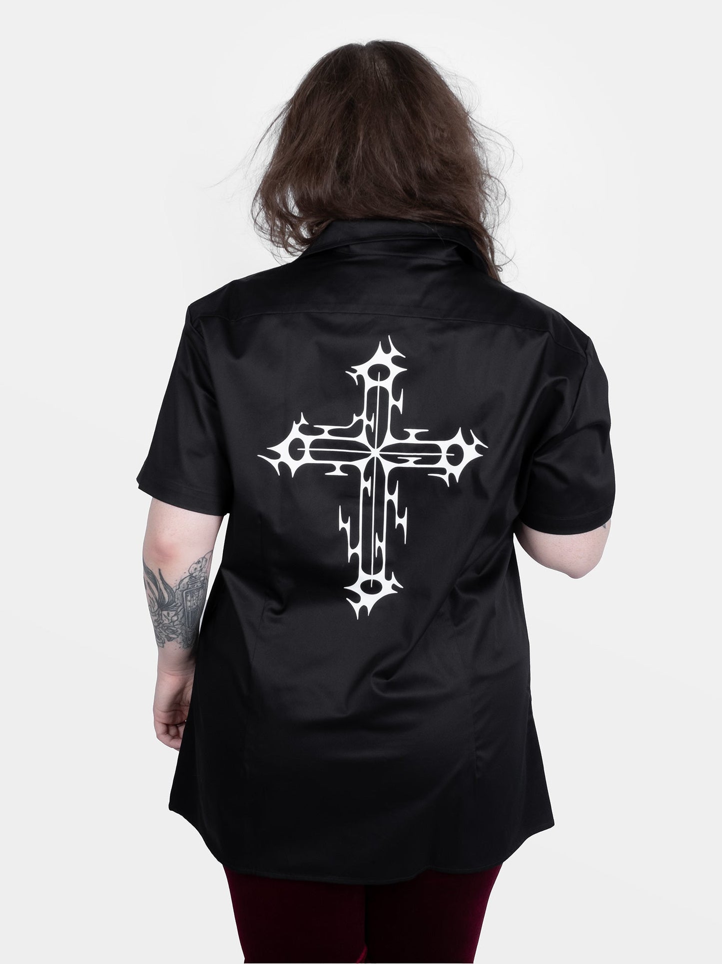 Damnation Cross Black Shirt