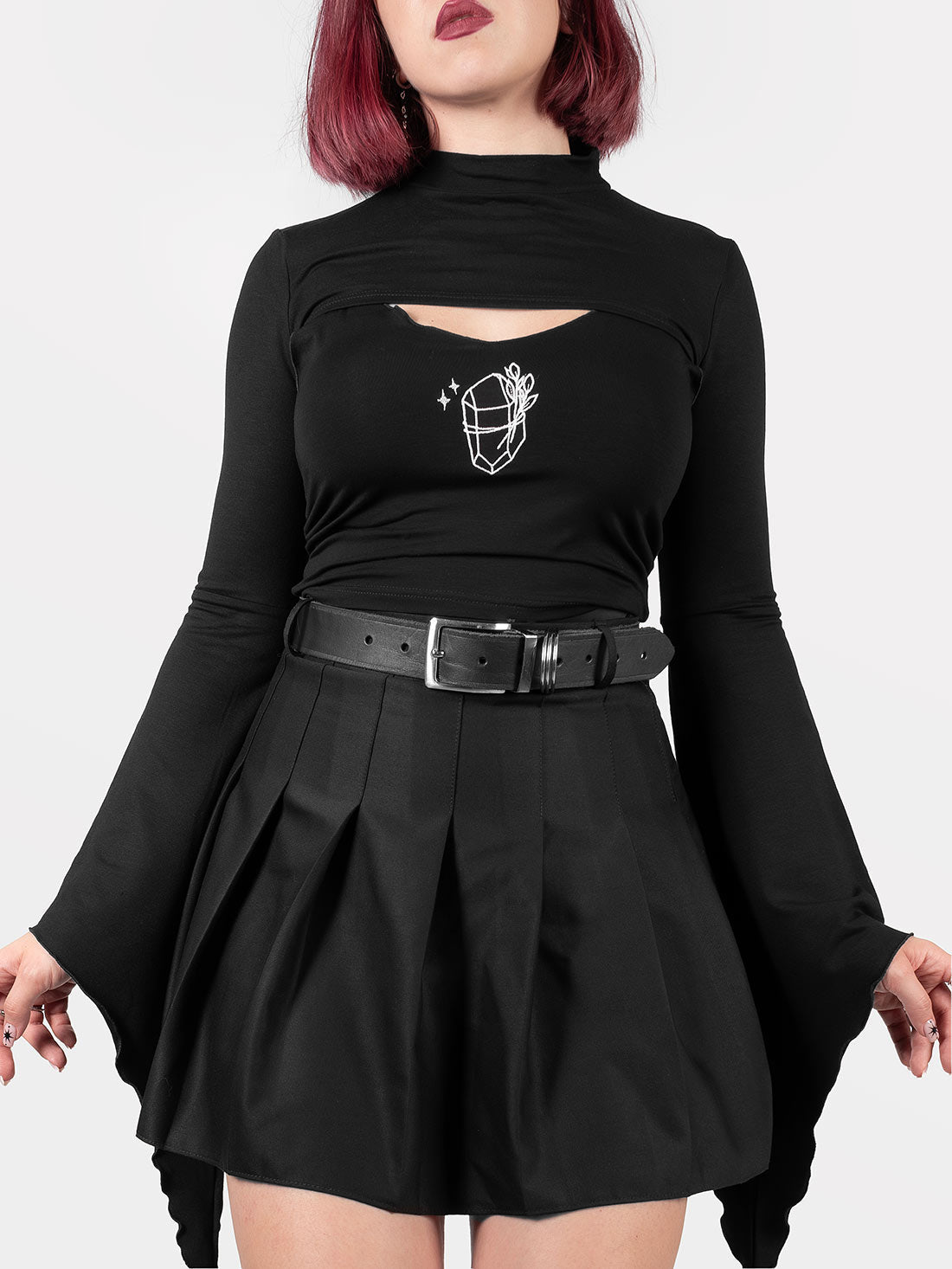 Nixie Gemstone Crop Top