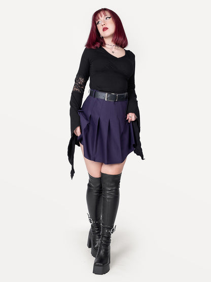 Purple Tennis Skirt