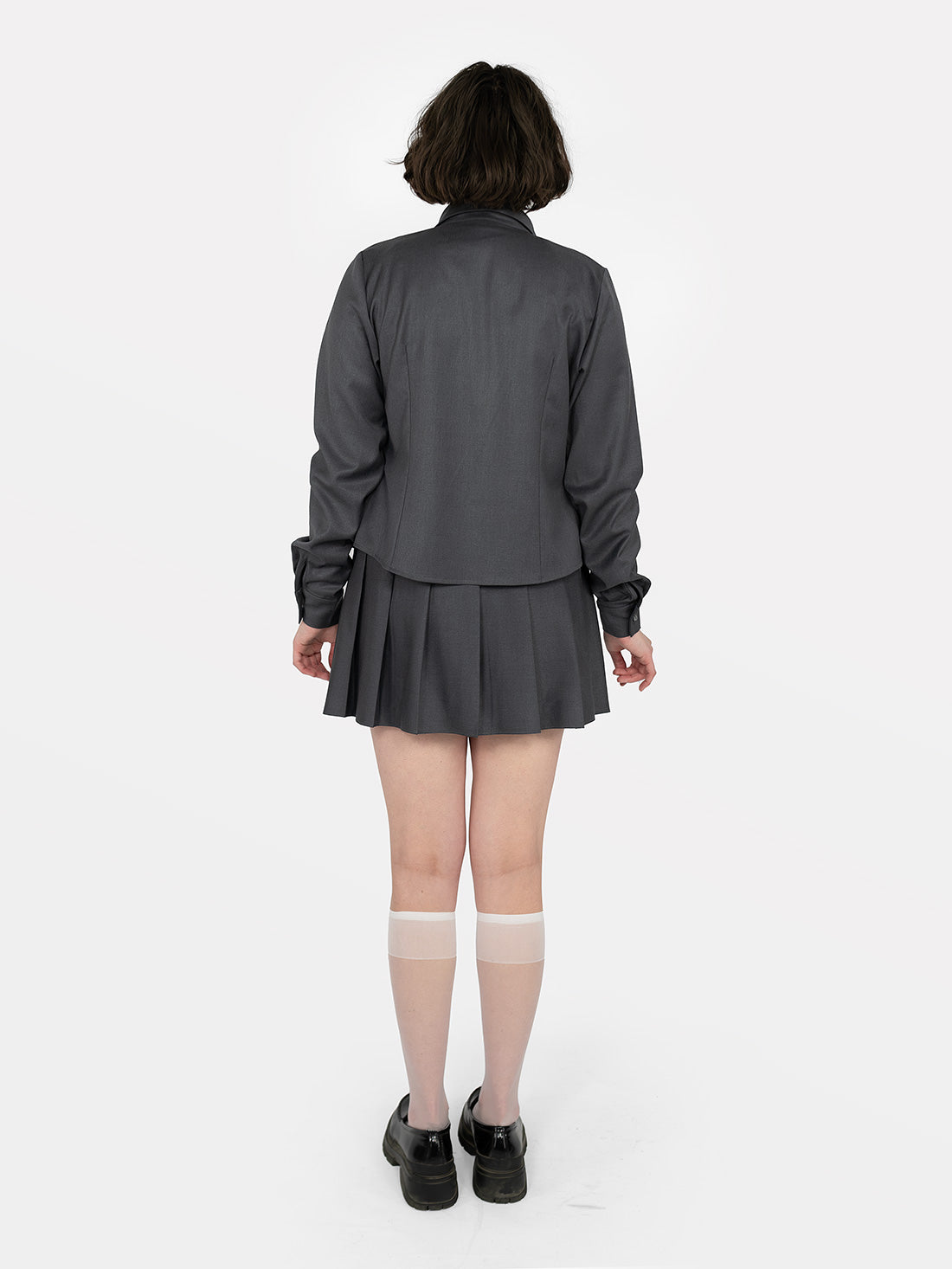 Enigma Grey Collar Shirt