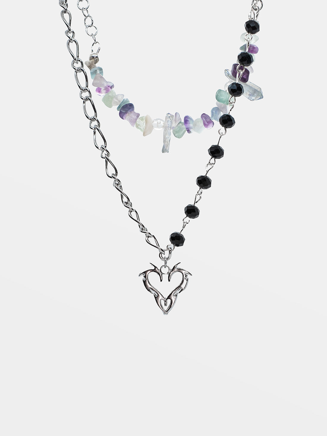 Euphoria Gemstone Double Choker