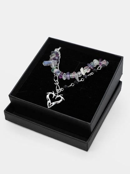 Euphoria Gemstone Double Choker