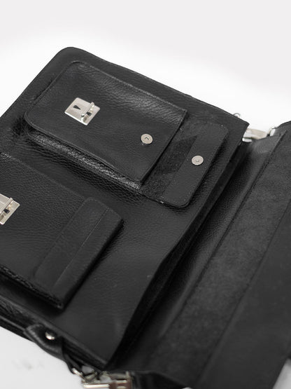 Worship Leather Messenger Bag