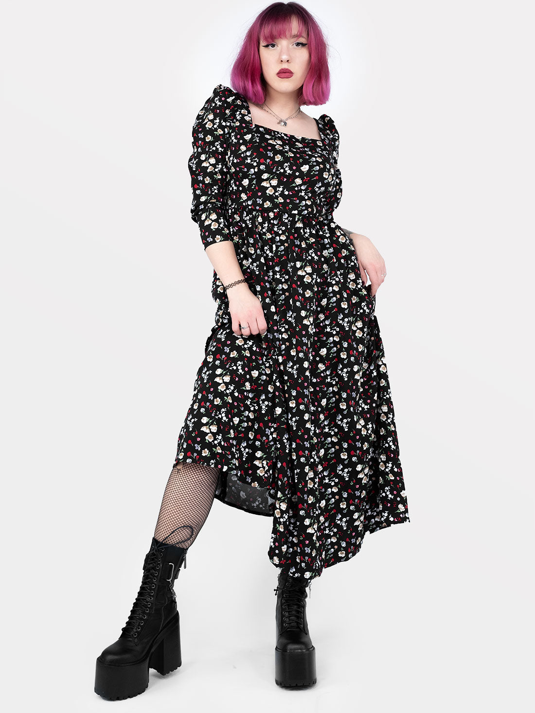 The Maiden Floral Maxi Dress