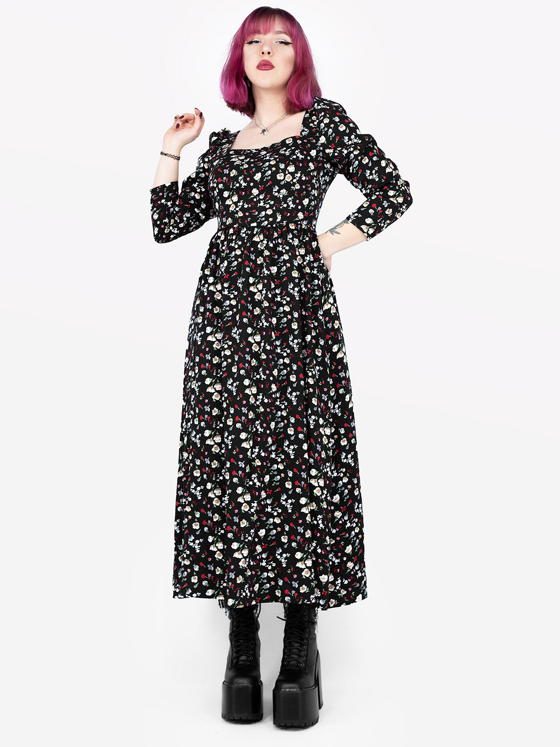 The Maiden Floral Maxi Dress