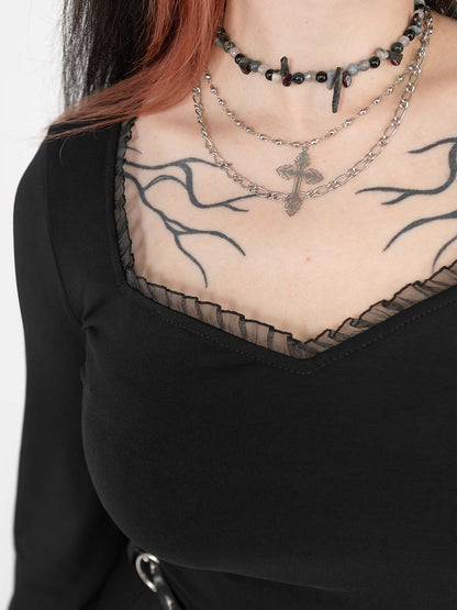 Freya Frill Top