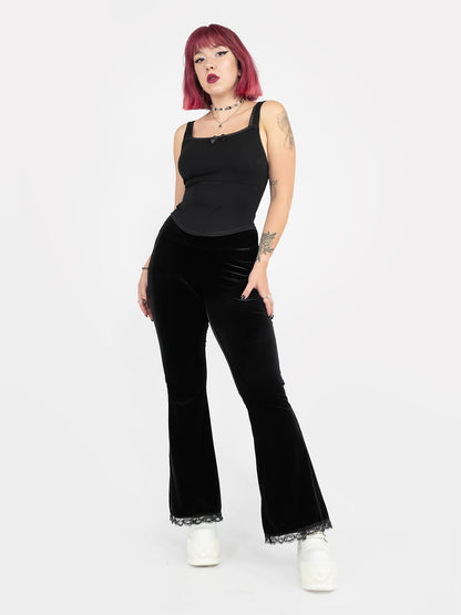 Devotion Lace Up Crop Top