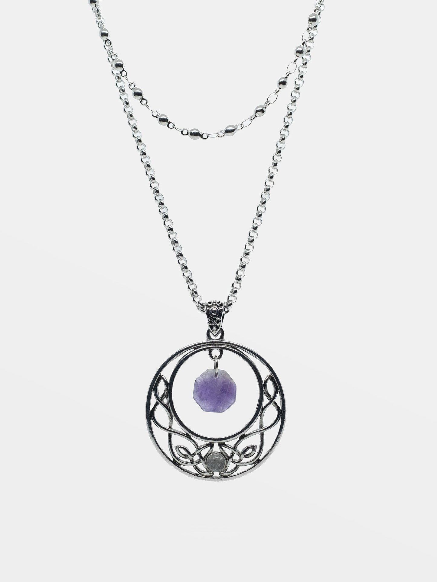 Adalia Amethyst Set Of Necklaces