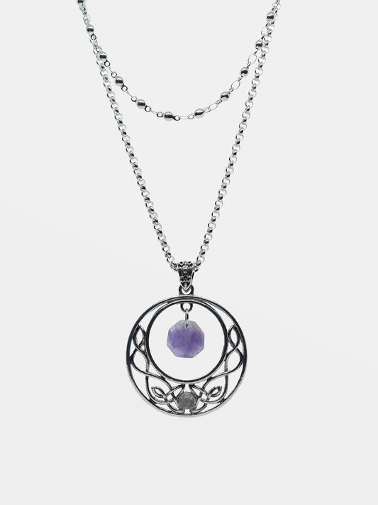 Adalia Amethyst Set Of Necklaces