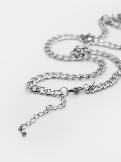Thornblade Rose & Scythe Necklace