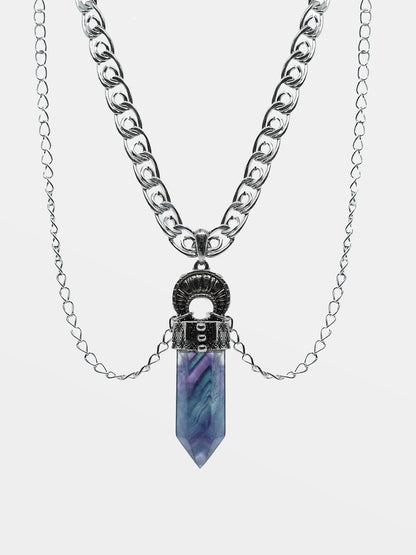 Yukon Fluorite Double Necklace