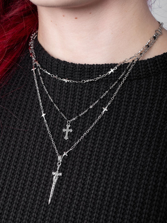 Gehenna Sword Necklace Set